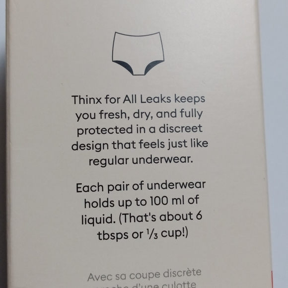Thinx for All Leaks Basic Hi-Waist, Light Absorbency Reusable Washable Panty - Picture 10 of 12